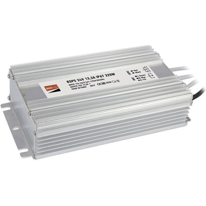 Блок питания для светодиодной ленты JAZZWAY PRO 320Вт 13,3А 24В IP67 BSPS 5024274