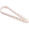 Дюбель-хомут JAZZWAY 5054806 PCD-R 11-18-55-100WH для круглого кабеля PA6,6 белый (уп.100шт)
