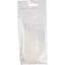 Хомут кабельный JAZZWAY 5053670 PCT 2,5х080-100WH 2,5х80 PA6,6 белый (уп.100шт)