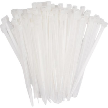 Хомут кабельный JAZZWAY 5053700 PCT 3.6х100-100WH 3.6х100 PA6.6 белый (уп.100шт)