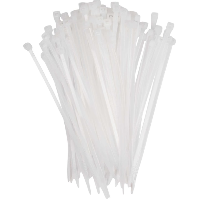 Хомут кабельный JAZZWAY 5053731 PCT 3,6х150-100WH PA6,6 (уп.100шт)
