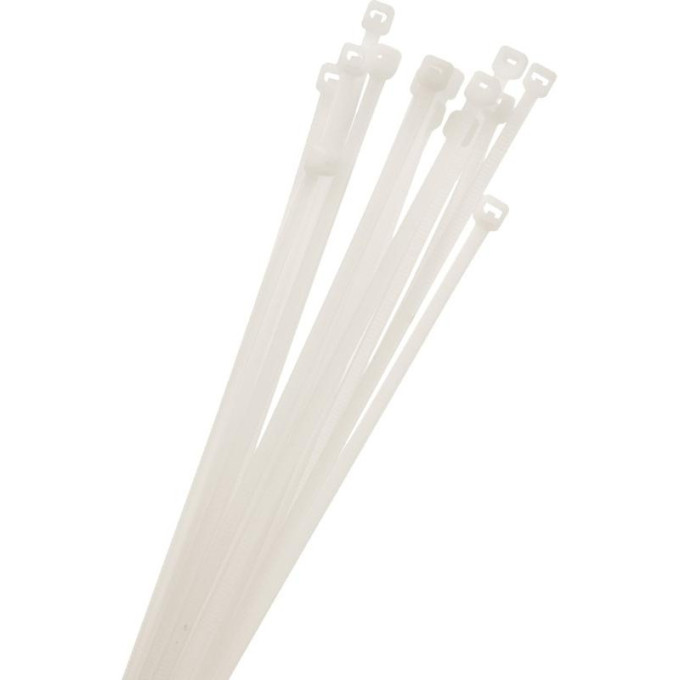 Хомут кабельный JAZZWAY 5053960 PCT 4,8х200-100WH PA6,6 (уп.100шт)