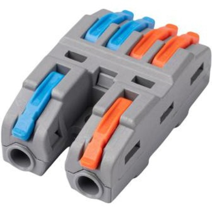 Клемма монтажная JAZZWAY 5073760 СМК PTC-2P 4224 BL/2 450В 32А 0,08-2,5(4,0)кв.мм
